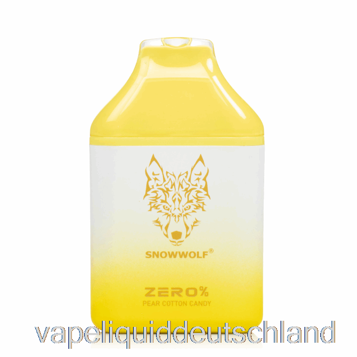 Snowwolf Zero 5500 0 % Nikotinfreier Einweg-Birnen-Zuckerwatte-Vape Deutschland
